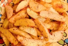 Photo of Картофельные дольки с чесноком