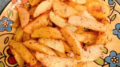 Photo of Картофельные дольки с чесноком