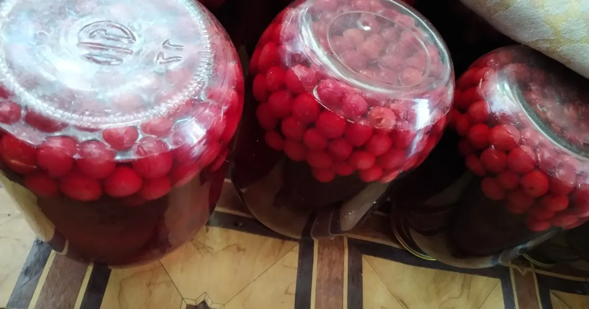 Фото 19 — ишневый компот: домашний рецепт