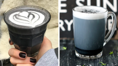 Photo of Черный латте: рецепт с активированным углем